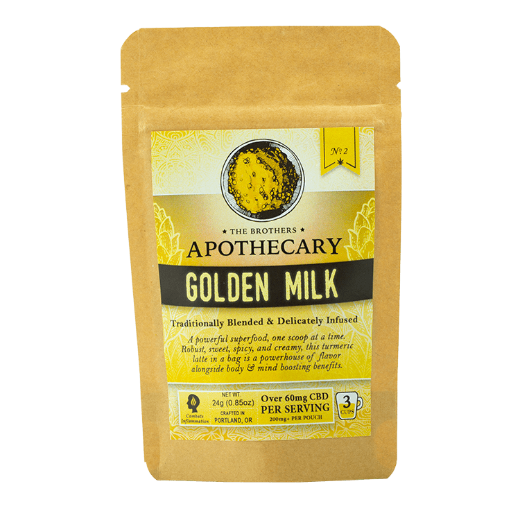 The Brothers Apothecary Golden Milk Hemp CBD Tea