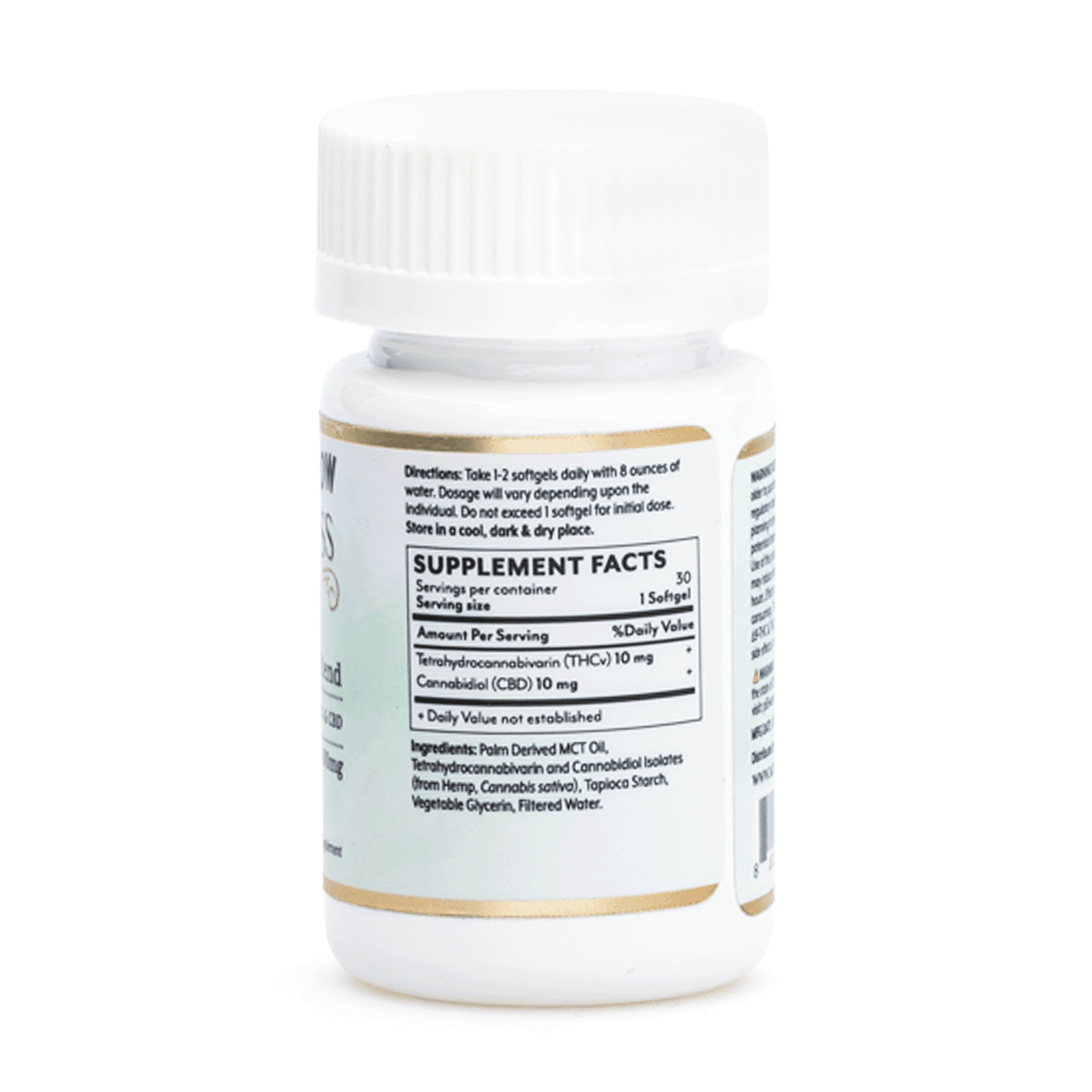 Mellow Fellow Wellness Softgel Capsules – Focus Blend (600 mg Total Cannabinoids) - Image 4