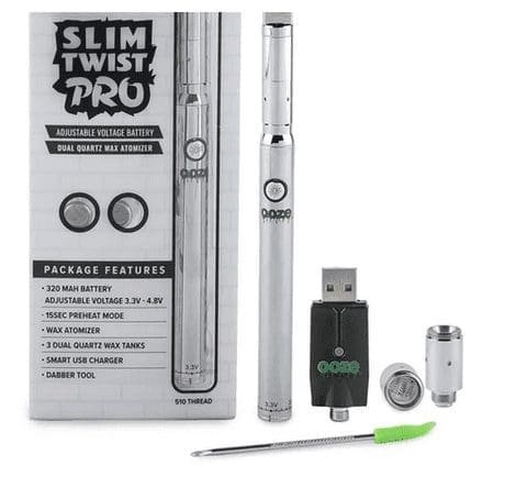 Ooze Slim Twist Pro Kit – Chrome