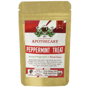 The Brothers Apothecary Peppermint Treat CBD Hot Cocoa